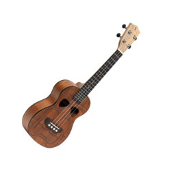 STAGG TIKI SERIES CONCERT UKULELE WITH SAPELE TOP HEWA FINISH WITH BLACK NYLON GIGBAG