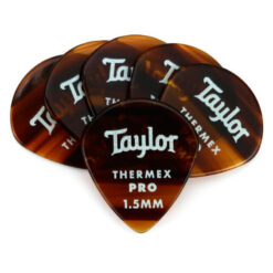 TAYLOR 80770 LUXURY GUITAR PICKS PREMIUM 651 THERMEX PRO 1.5MM SHELL