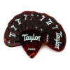 TAYLOR CELLULOID 351 GUITAR PICKS 12-PACK TORTOISE SHELL .96MM