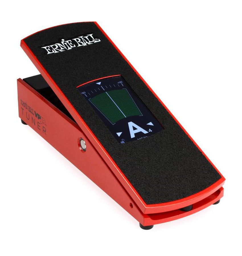 ERNIE BALL VPJR TUNER / VOLUME PEDAL RED