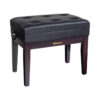 ROLAND RBP-400RW PIANO BENCH ROSEWOOD WITH BLACK VINYL TOP