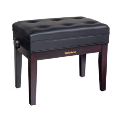 ROLAND RBP-400RW PIANO BENCH ROSEWOOD WITH BLACK VINYL TOP