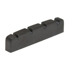 BLACK TUSQ XL PT-1200-00 BASS NUT FLAT SLOTTED 4-STRING