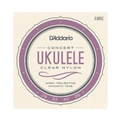 D'ADDARIO EJ65C PRO-ARTÉ CUSTOM EXTRUDED NYLON CONCERT UKULELE STRINGS