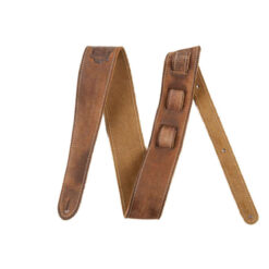 FENDER GENUINE ROAD WORN GUITAR STRAP BROWN
