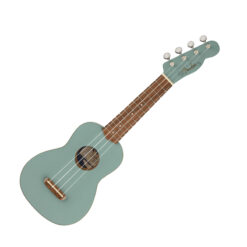 FENDER VENICE SOPRANO UKULELE WALNUT FINGERBOARD SONIC GRAY