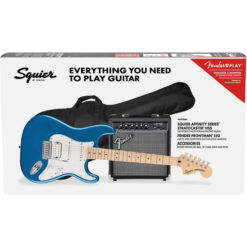 FENDER SQUIER AFFINITY SERIES STRATOCASTER HSS PACK MN LAKE PLACID BLUE