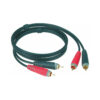 KLOTZ ATCC0200 RCA TWIN CABLE 2M