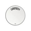 GRETSCH BASSDRUM HEAD AMBASSADOR WHITE COATED
