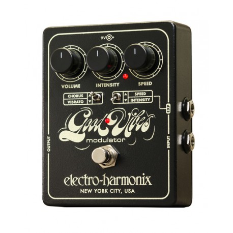 ELECTRO-HARMONIX GOOD VIBES ANALOG MODULATOR GUITAR EFFECT PEDAL