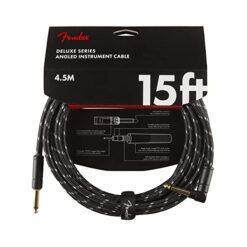 FENDER DELUXE SERIES INSTRUMENT CABLE BLACK TWEED