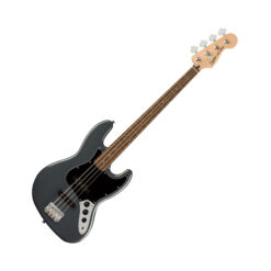FENDER SQUIER AFFINITY SERIES JAZZ BASS LRL BPG CHARCOAL FROST METALLIC
