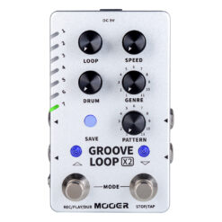 MOOER GROOVE LOOP X2 STEREO LOOPER / DRUM MACHINE