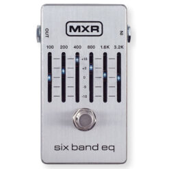 MXR M109S SIX BAND EQUALIZER SILVER