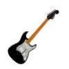 SQUIER CONTEMPORARY STRAT SPECIAL W/ TREM SS-S ROASTED MN BLACK