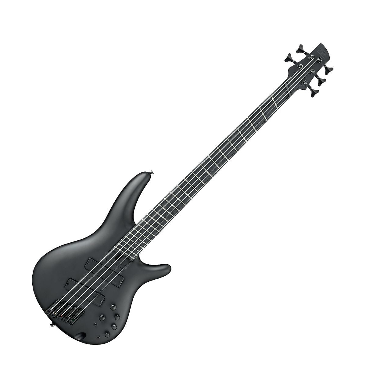 IBANEZ IRON LABEL ELECTRIC BASS BLACK FLAT