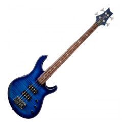 PRS SE KINGFISHER BASS FADED BLUE BURST