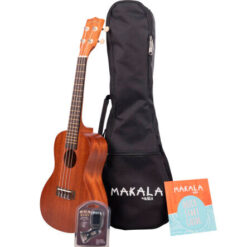 KALA MAKALA CONCERT UKULELE PACK WITH TUNER & BAG