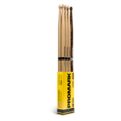PROMARK REBOUND 5B HICKORY ACORN WOOD TIP FIREGRAIN BONUS 4-PACK