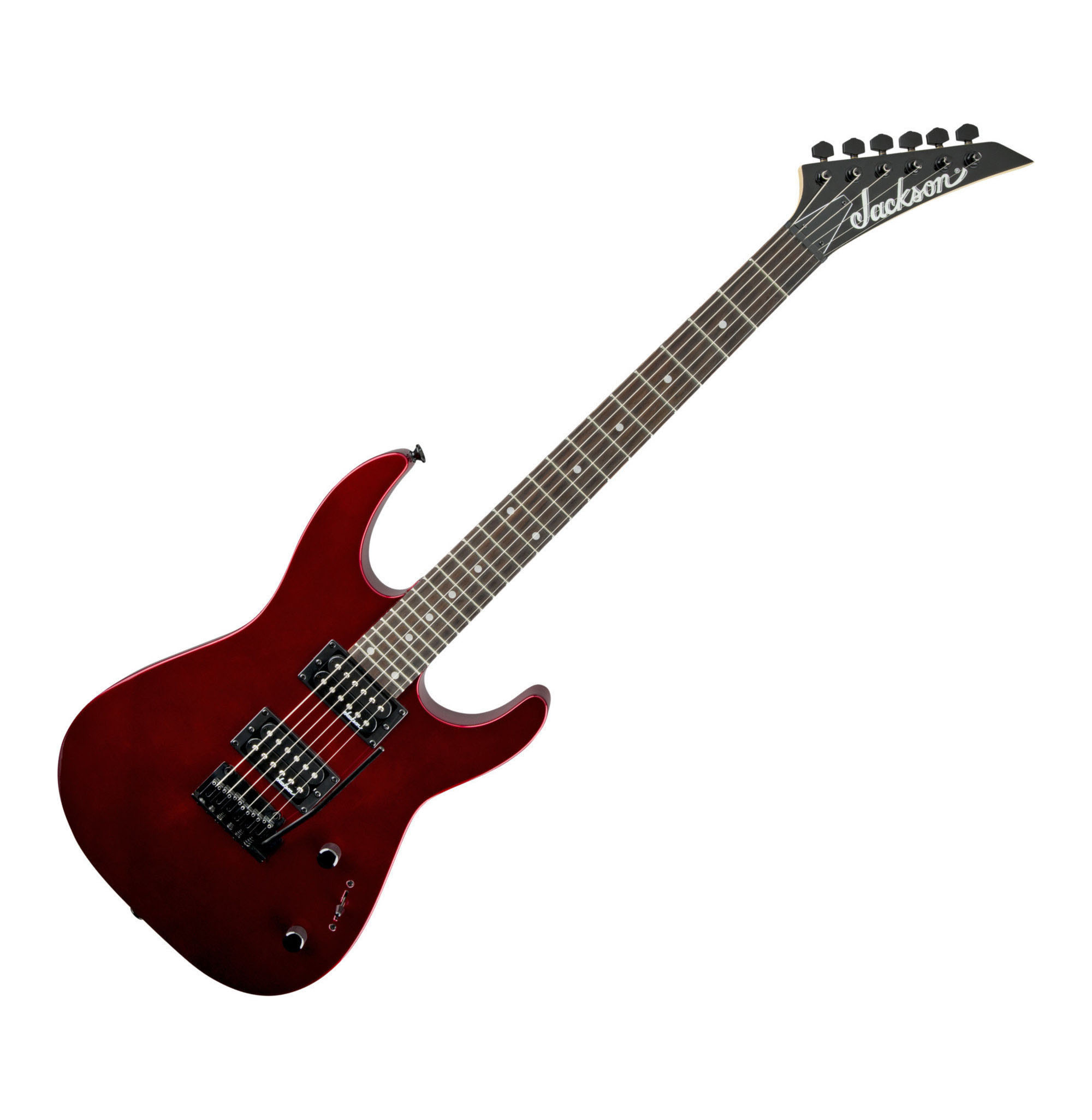 JACKSON JS12 DINKY AH METALLIC RED