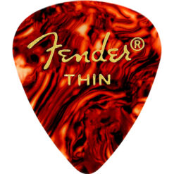 FENDER CLASSIC GUITAR PICKS THIN 12-PACK SHELL