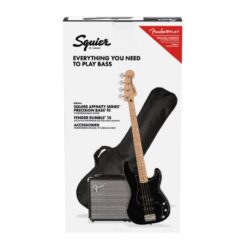 SQUIER AFFINITY SERIES PRECISION BASS PJ PACK BLACK