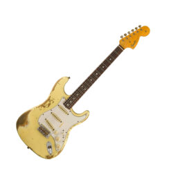 FENDER CUSTOM SHOP '67 STRATOCASTER HEAVY RELIC AGED VINTAGE WHITE