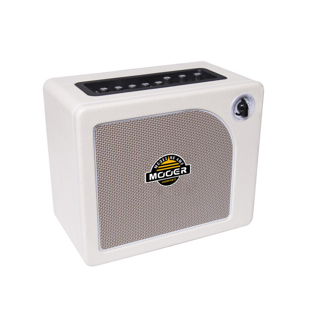 MOOER HORNET 30W MODELING GUITAR AMPLIFIER WHITE