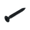 WARWICK SCREWS FOR BOLT-ON NECKS STRAP BUTTONS AND WARWICK TAILPIECES 35 MM 4 PC BLACK
