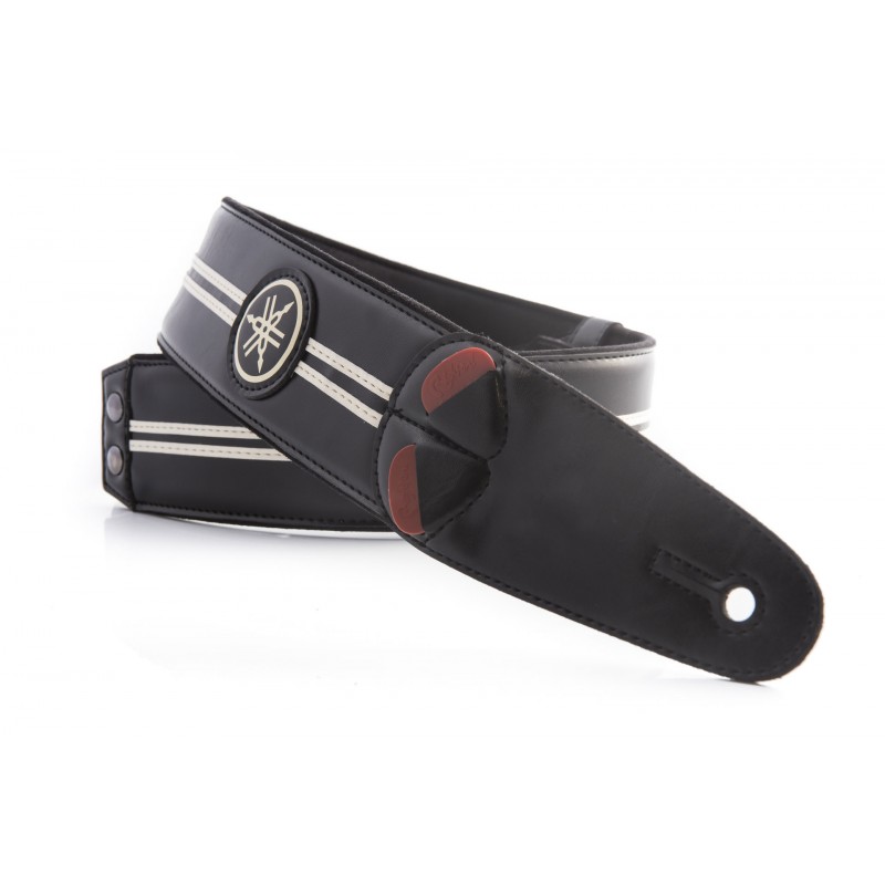 YAMAHA RIGHTON! RACE VEGANA GUITAR & BASS STRAP BLACK