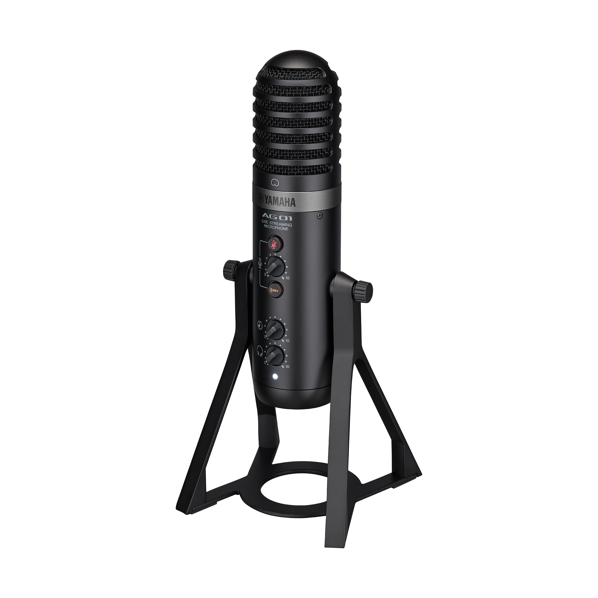 YAMAHA AG01 LIVE STREAMING USB MICROPHONE BLACK
