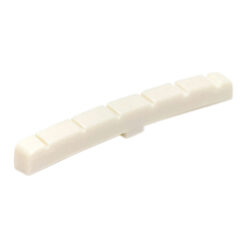 GRAPH TECH NUBONE LC-5000-10 F-STYLE GUITAR NUT FLAT/CURVED BOTTOM SLOTTED LUTHIER'S