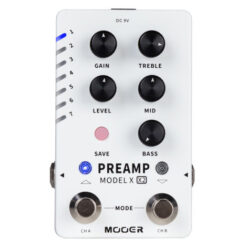 MOOER DUAL-CHANNEL DIGITAL PREAMP X2