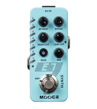 MOOER E7 POLYPHONIC GUITAR SYNTHESIZER