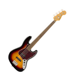 SQUIER CLASSIC VIBE '60S JAZZ BASS FRETLESS 3-COLOR SUNBURST