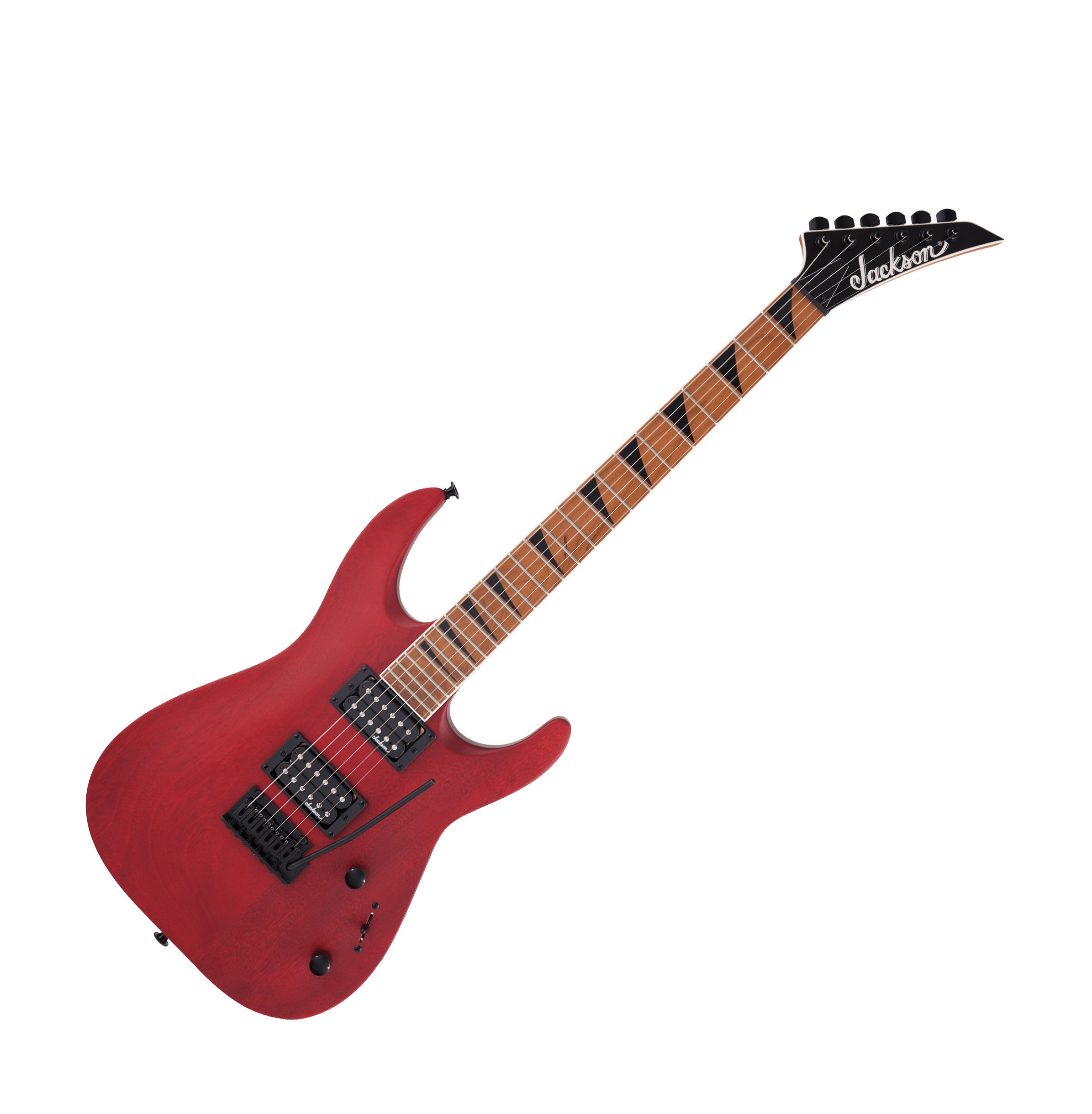 JACKSON JS SERIES DINKY ARCH TOP JS24 DKAM TACHE ROUGE