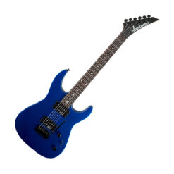 JACKSON JS11 DINKY ELECTRIC GUITAR METALLIC BLUE