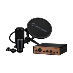 STEINBERG UR12B 2X2 USB AUDIO INTERFACE PODCAST STARTER PACK
