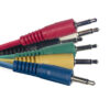 STAGG SPC030MJ E 30 CM MONO MINIJACK PATCH CABLE SET SIX PACK