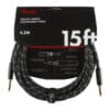 FENDER DELUXE SERIES INSTRUMENT CABLE BLACK TWEED