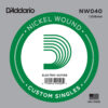 D'ADDARIO NW040 SINGLE NICKEL WOUND