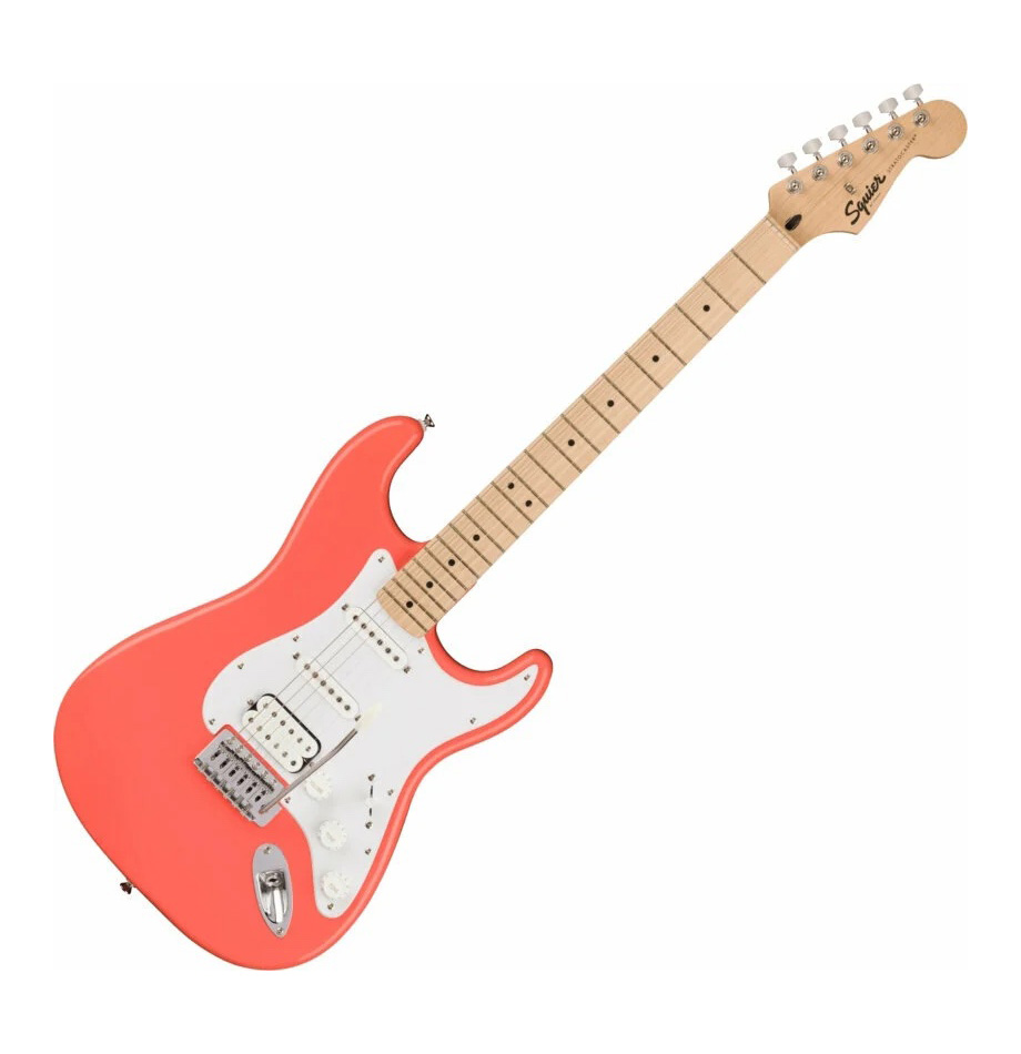 FENDER SQUIER SONIC STRATOCASTER HSS MN TAHITIAN CORAL