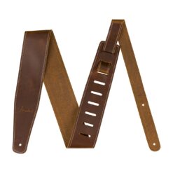 FENDER GENUINE BROKEN-IN LEATHER STRAP TAN