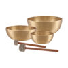 MEINL SONIC ENERGY THERAPIE SERIES SINGING BOWL SET 1000/1400/2200