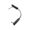 ROCKBOARD SALT&PEPPER TWEED SERIES FLAT PATCH CABLE 10 CM