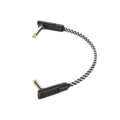 ROCKBOARD SALT&PEPPER TWEED SERIES FLAT PATCH CABLE 20 CM