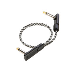 ROCKBOARD SALT&PEPPER TWEED SERIES FLAT PATCH CABLE 30 CM