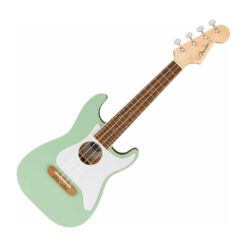 FENDER FULLERTON STRAT UKE CONCERT UKULELE SURF GREEN