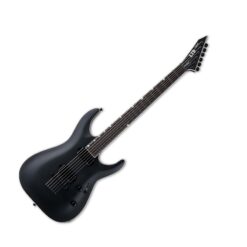 ESP LTD MH-1000 BARITONE BLACK SATIN