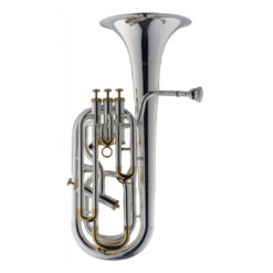 LEVANTE LV-BH5411 BARITONE 3+1PISTONS GOLD+SILVER